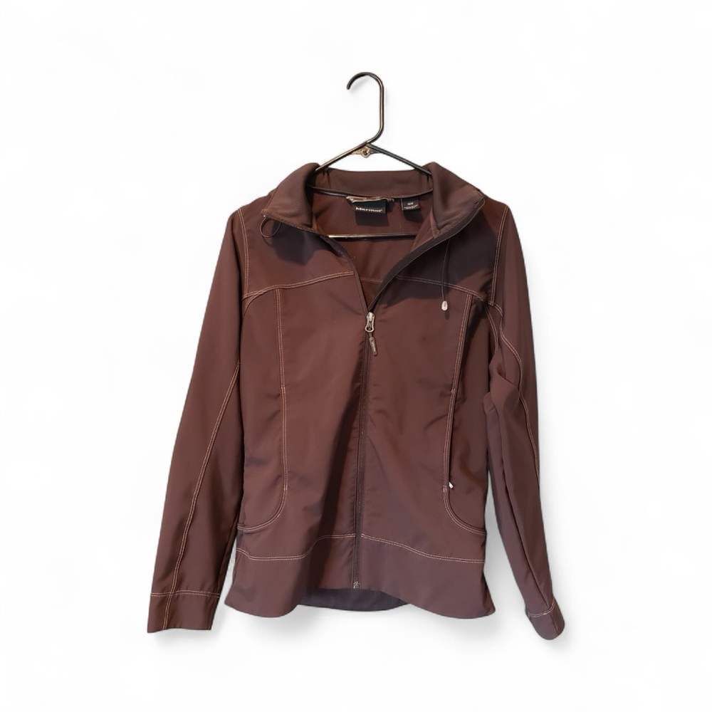 Marmot Women's Soft Shell Dark Brown Jacket Size Md - Picture 2 of 5
